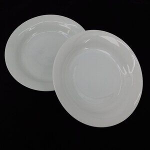 Set of 2 Rosenthal Classic Modern White China Coupe Soup Bowl 8 7/8" Vintage